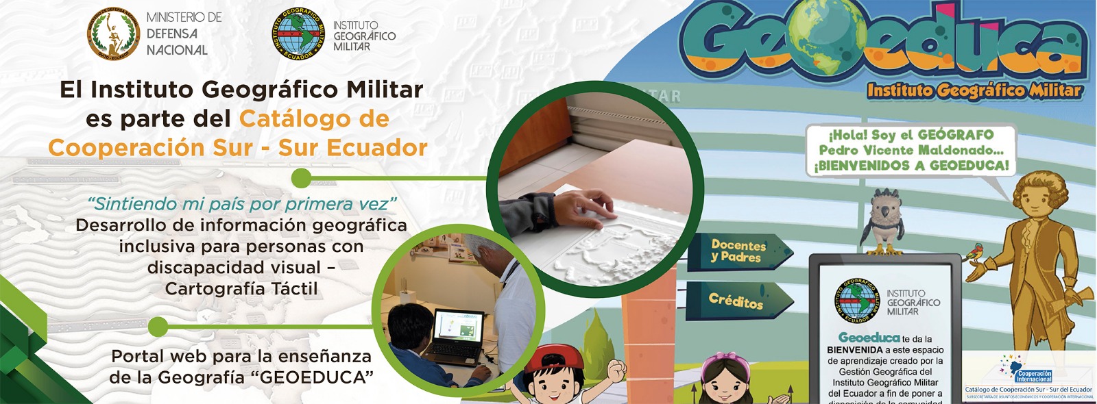IGM es parte del Catálogo de Cooperación Sur Sur del Ecuador