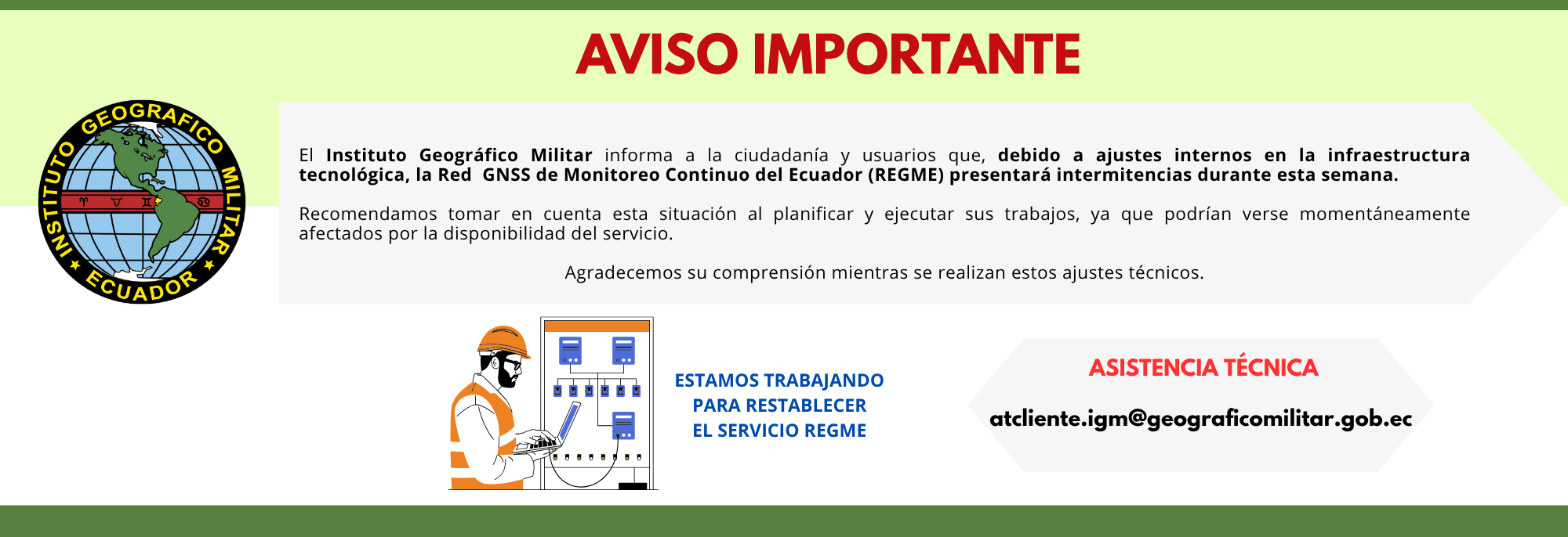 Intermitencia en la Red GNSS de Monitoreo Continuo del Ecuador